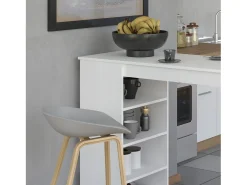 Mesa alta 120x50 cm Blanca