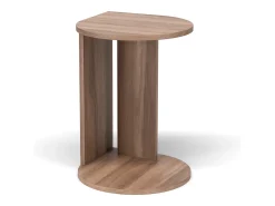 Mesa auxiliar - A62cm x L46cm x P55cm nogal -Trébol