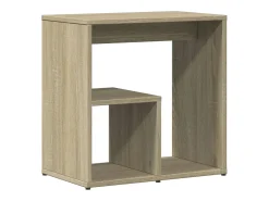 Mesa auxiliar 2 uds madera ingeniería roble Sonoma 50x30x50 cm ES278755
