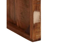 Mesa Auxiliar 60 x 35 x 45 cm madera maciza reciclada