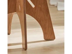 Mesa Auxiliar con Juntas de Espiga Mesita de Noche Mesa de Centro para Salón y Dormitorio 32 x 32 x 48.5 cm Marrón HFBT01-K-BR SoBuy ES