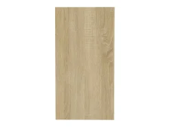 Mesa auxiliar de madera contrachapada roble Sonoma 50x26x50 cm