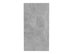 Mesa auxiliar de madera contrachapada gris hormigón 50x26x50 cm
