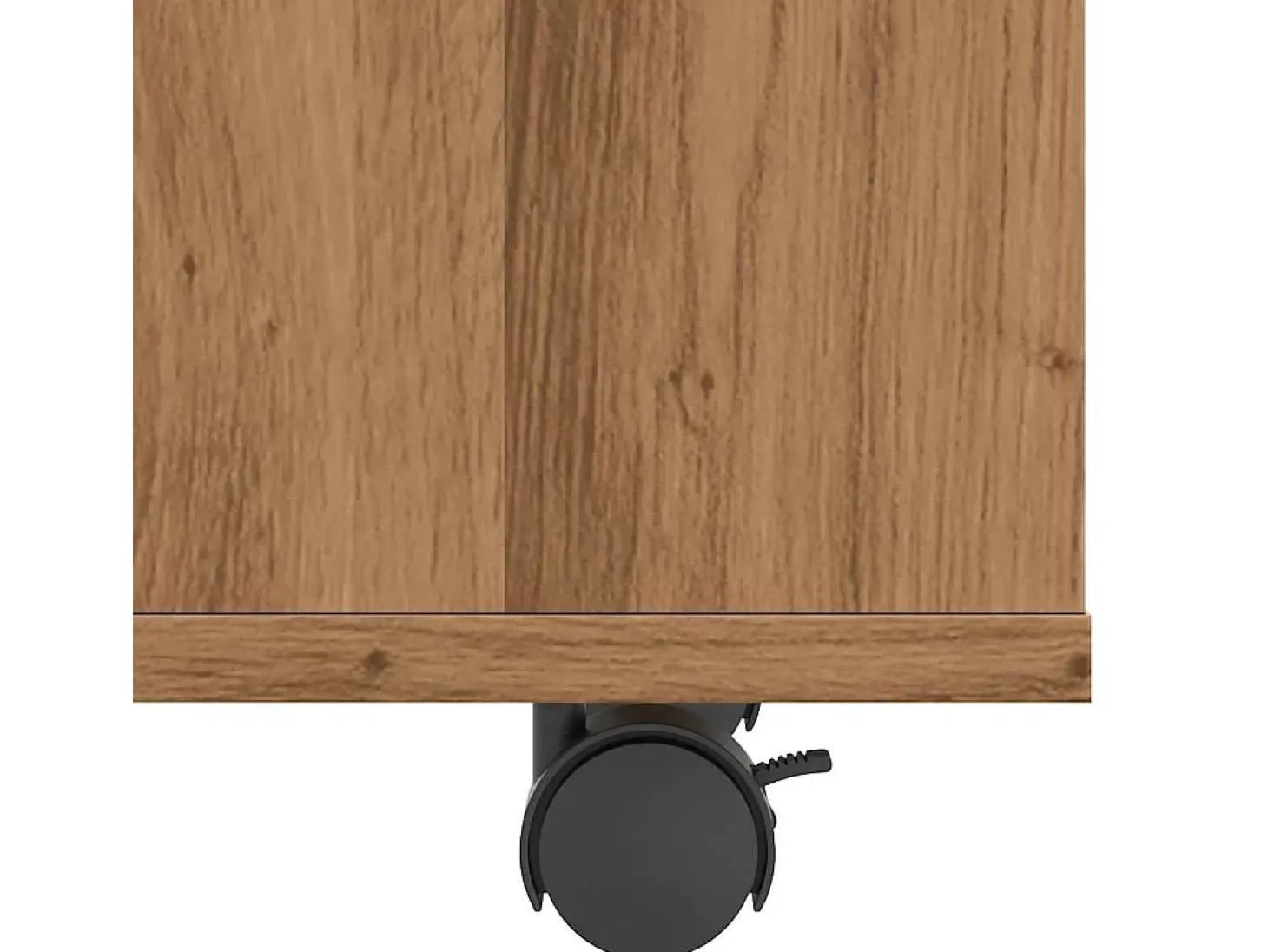 Mesa auxiliar de madera de ingeniería roble artisan 70x35x55 cm