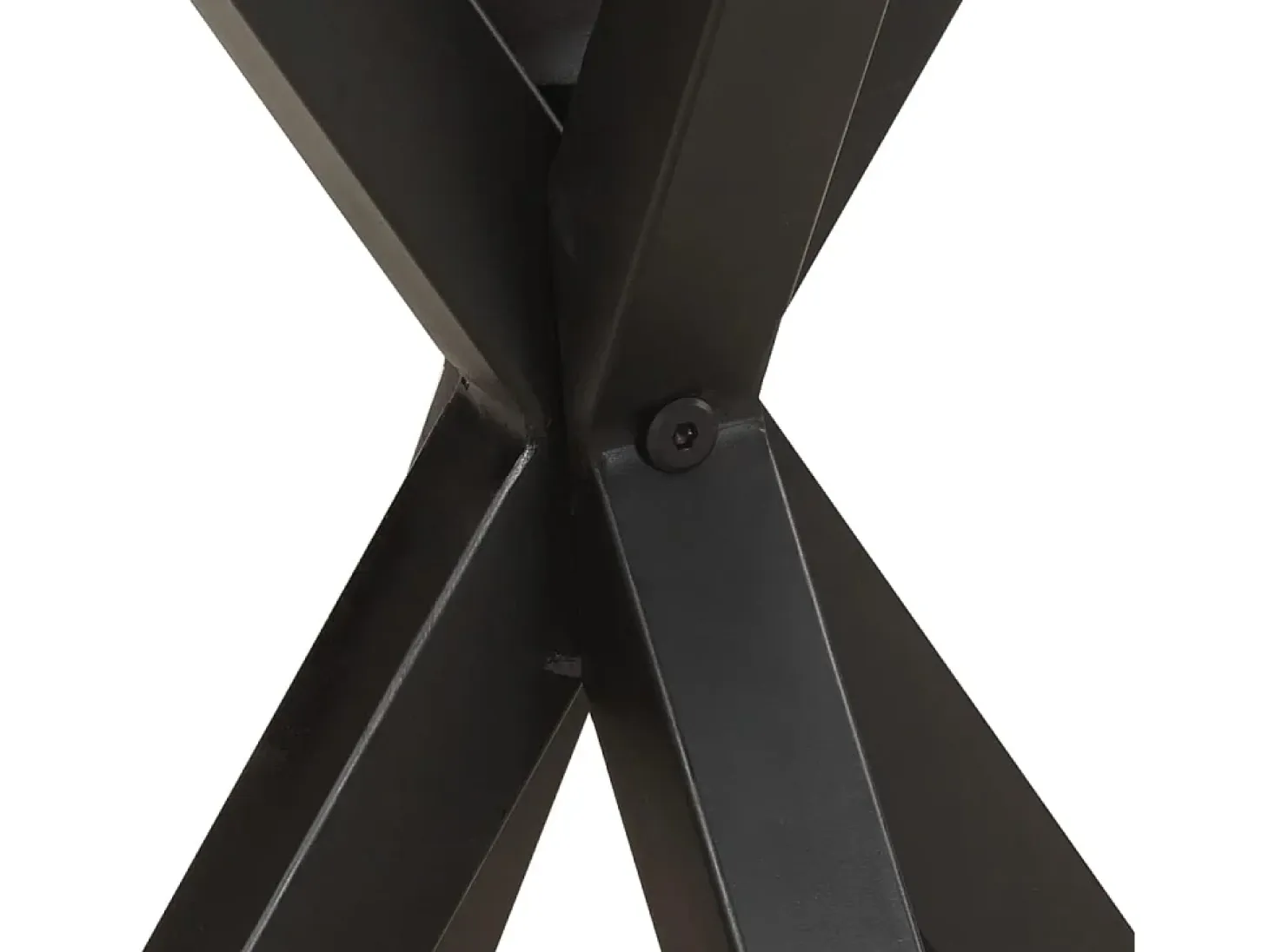 Mesa auxiliar de madera maciza de mango 48x48x56 cm