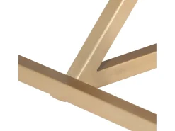 Mesa auxiliar de madera maciza 60x60x40 cm