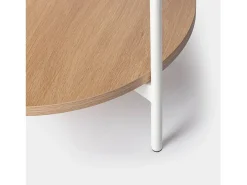 Mesa auxiliar de Madera Natural 45 x 50- Dan