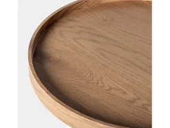 Mesa auxiliar de Madera Natural 55 x 50- Birta