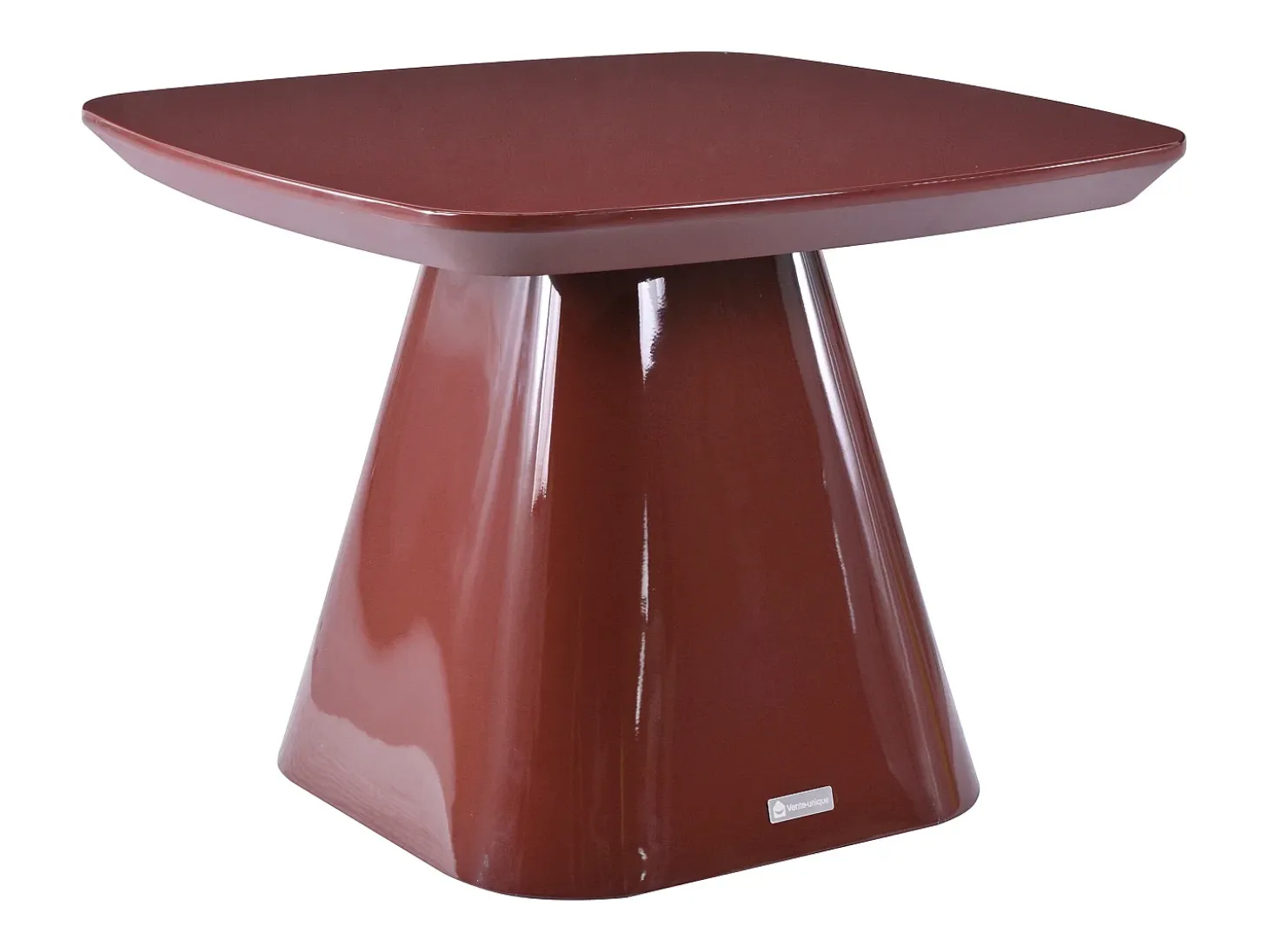 Mesa auxiliar de MDF - Burdeos lacado - NATAZA
