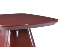 Mesa auxiliar de MDF - Burdeos lacado - NATAZA