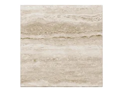 Mesa auxiliar de travertino – beige – Falcon