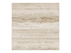 Mesa auxiliar de travertino – beige – Dove