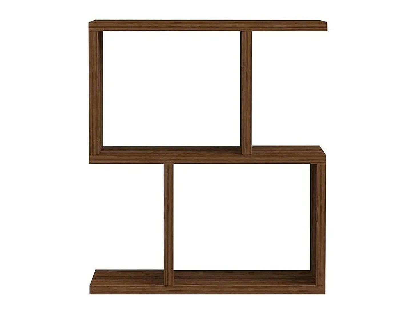 Mesa auxiliar decorada en madera de nogal L45 cm - ZET