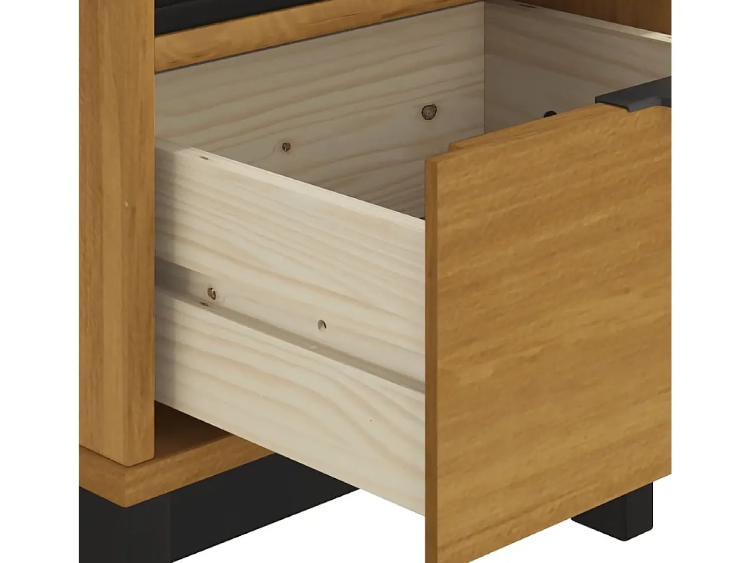 Mesa auxiliar FLAM madera maciza de pino 50x50x50 cm
