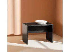 Mesa auxiliar Juni negra.