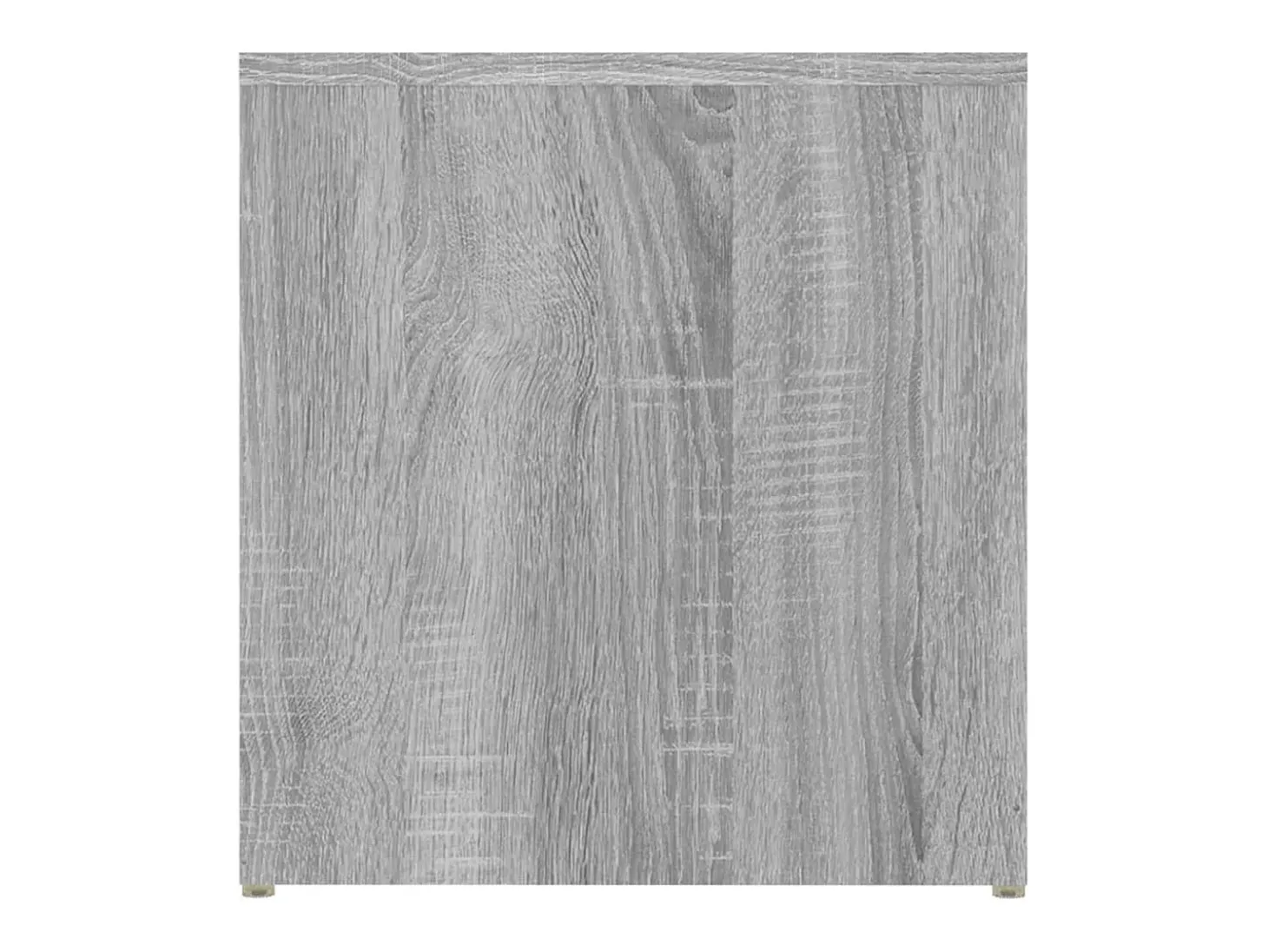 Mesa auxiliar madera contrachapada gris Sonoma 59x36x38 cm