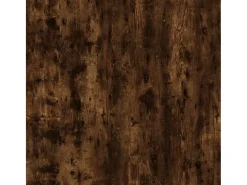 Mesa auxiliar madera contrachapada roble ahumado 50x46x35 cm