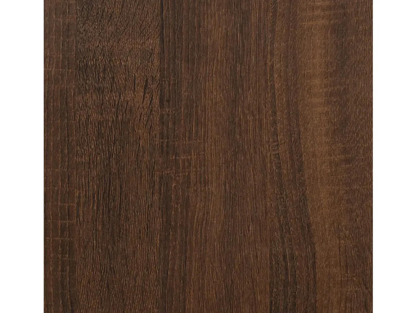Mesa auxiliar madera contrachapada roble marrón 50x46x50 cm