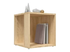 Mesa auxiliar madera contrachapada roble Sonoma 33x33x34,5 cm ES159242