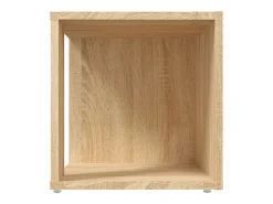 Mesa auxiliar madera contrachapada roble Sonoma 33x33x34,5 cm ES159242