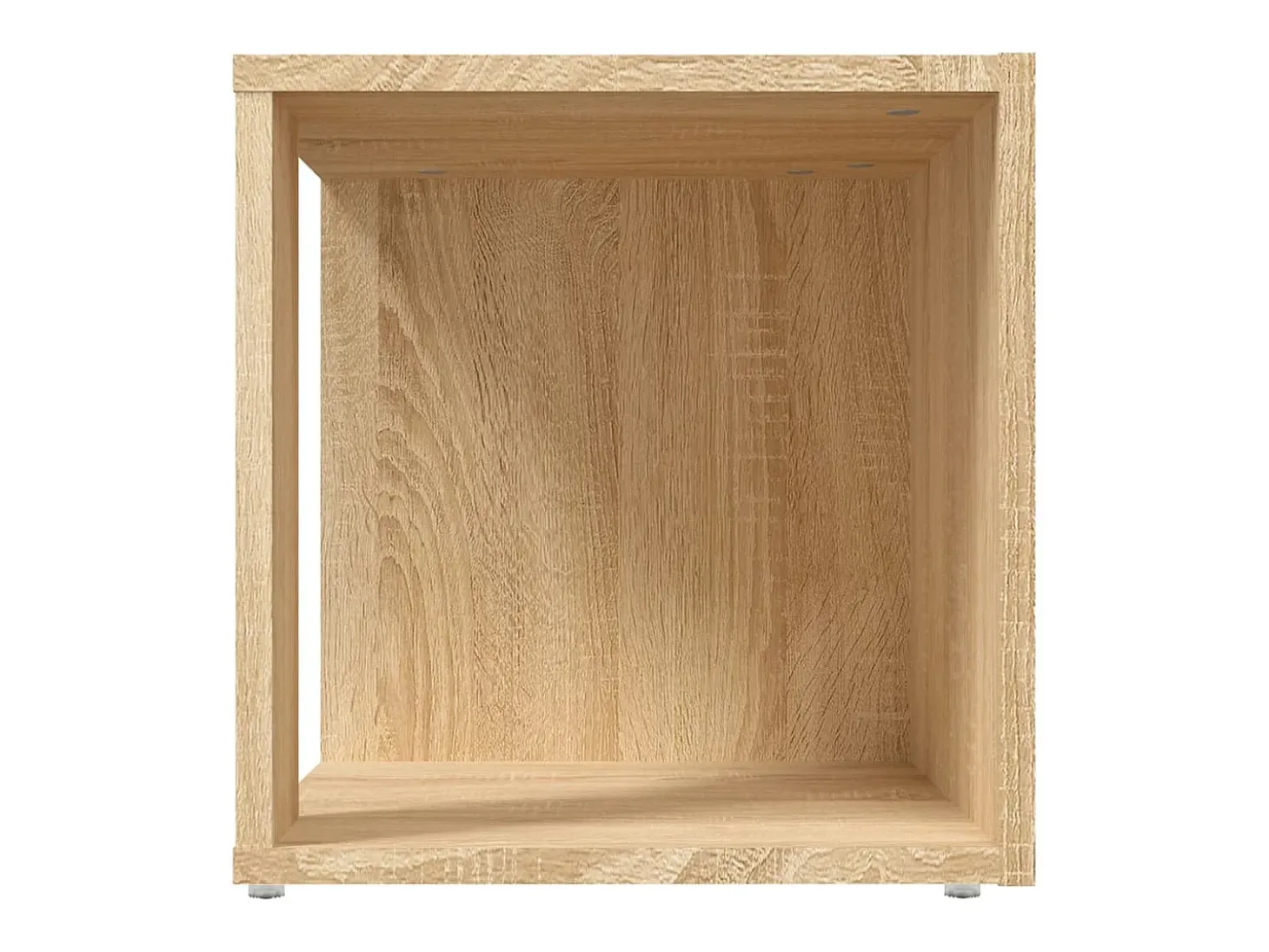 Mesa auxiliar madera contrachapada roble Sonoma 33x33x34,5 cm ES159242