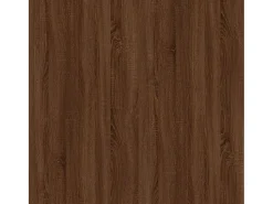 Mesa auxiliar madera contrachapada roble marrón 50x46x35 cm