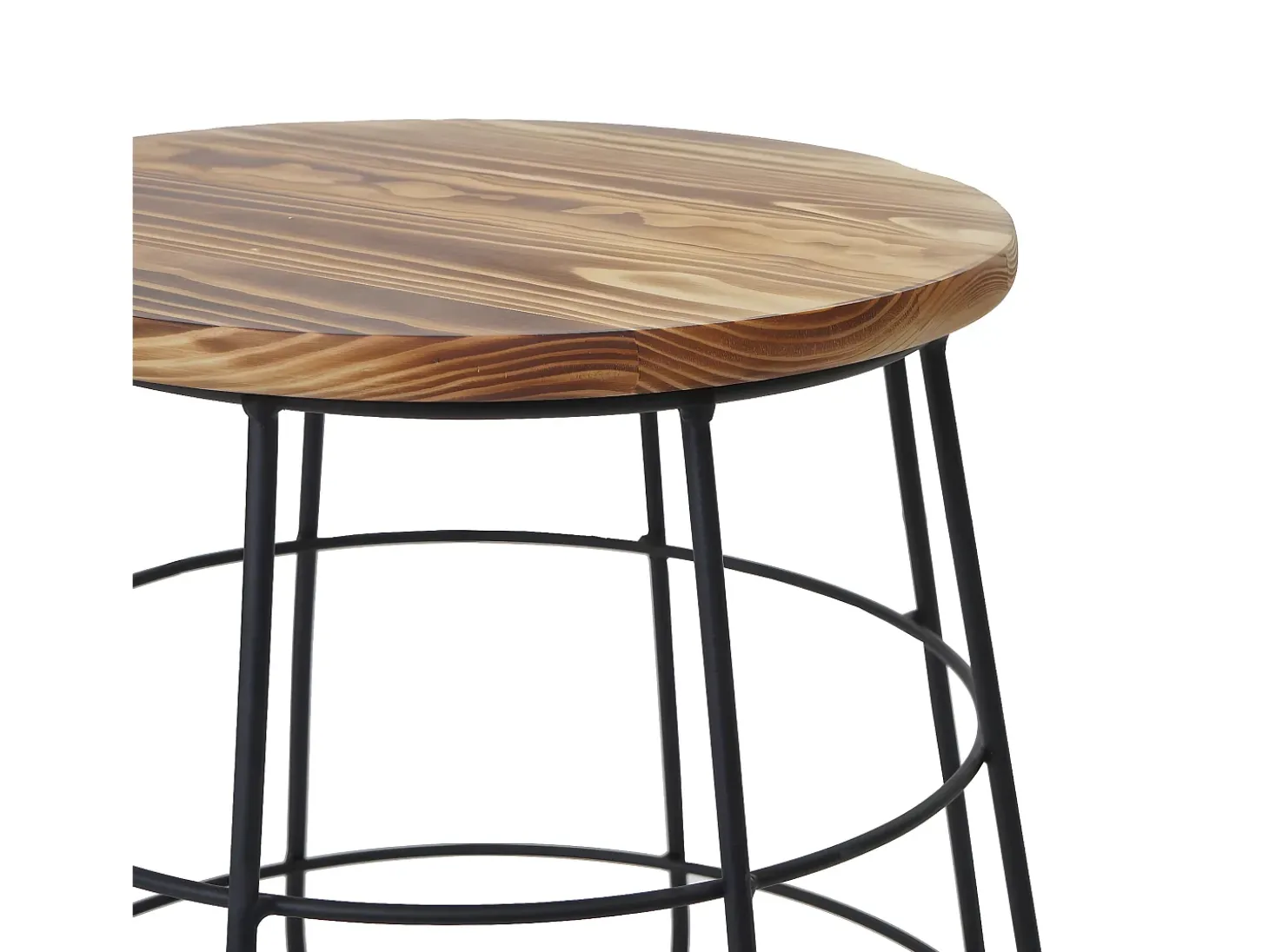 Mesa auxiliar MCW-A80 de madera auténtica
