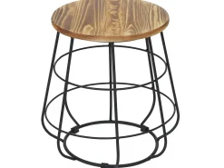 Mesa auxiliar MCW-A80 de madera auténtica