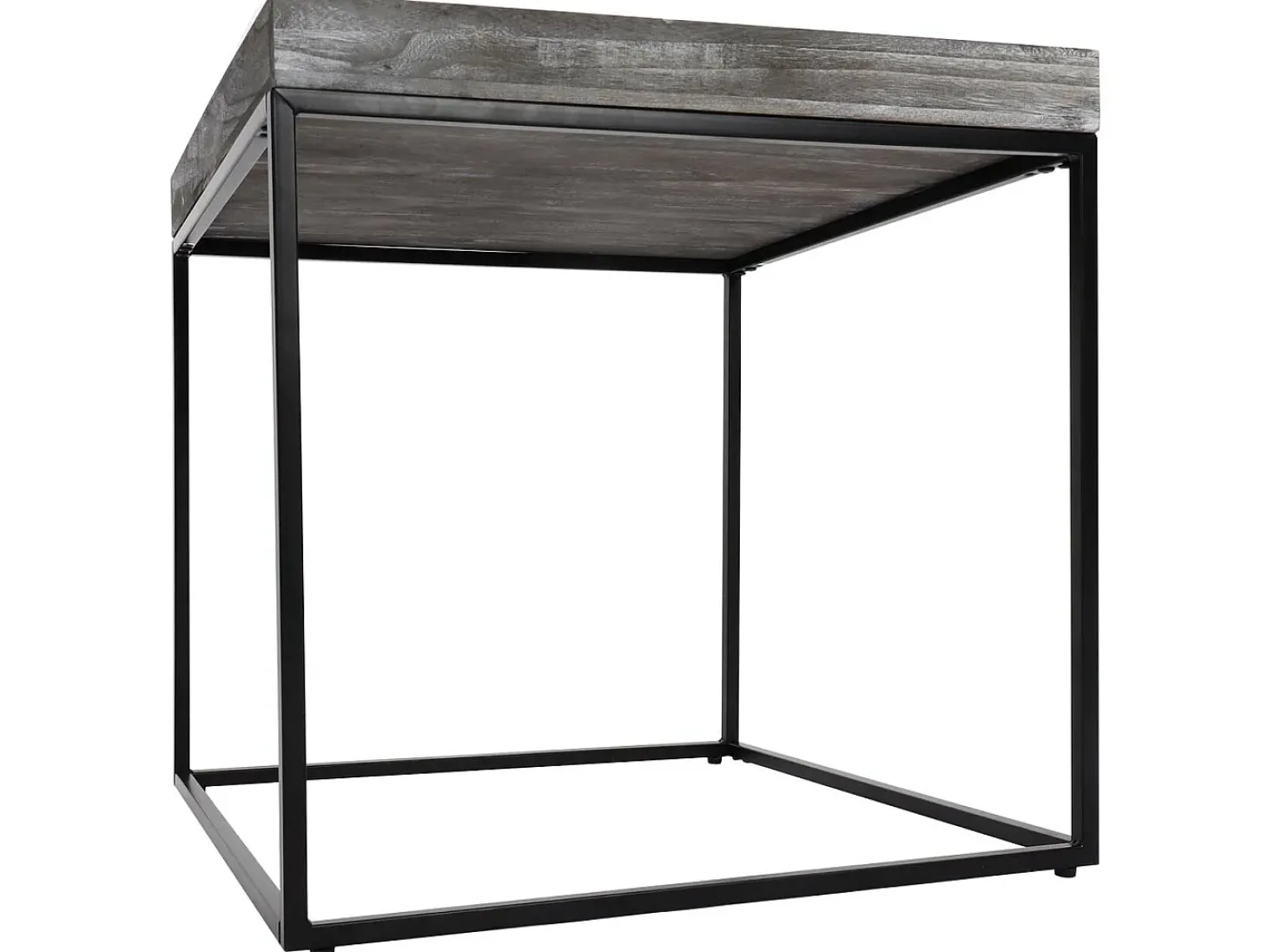 Mesa auxiliar MCW-K71, gris oscuro