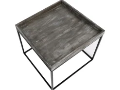 Mesa auxiliar MCW-K71, gris oscuro