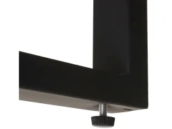 Mesa auxiliar MCW-L53, aspecto mármol gris