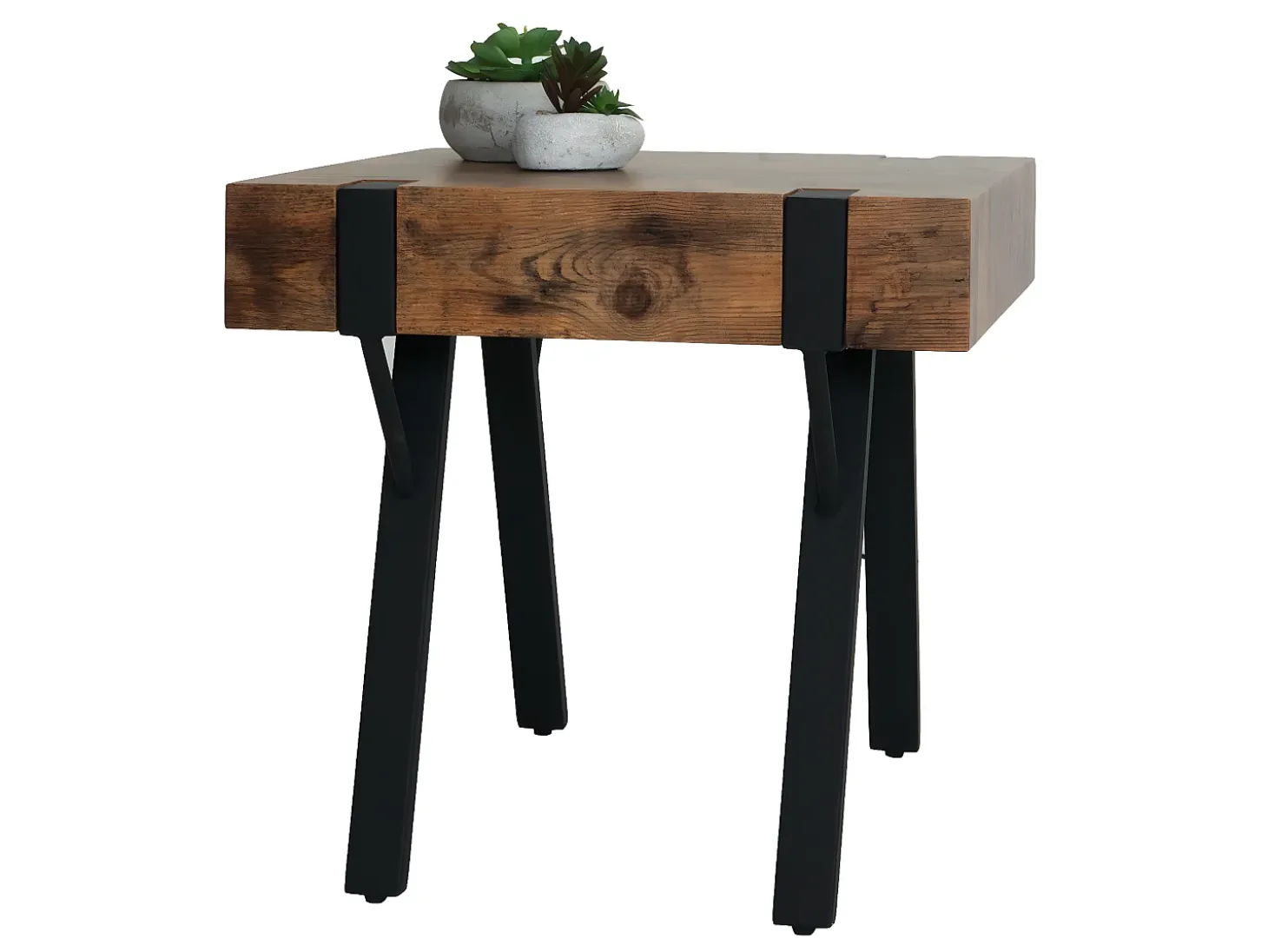 Mesa auxiliar MCW-L54, roble silvestre oscuro