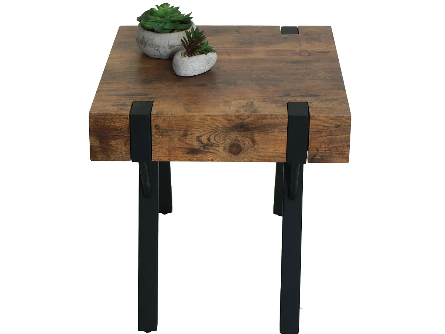 Mesa auxiliar MCW-L54, roble silvestre oscuro