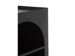 Mesa auxiliar metalica negra