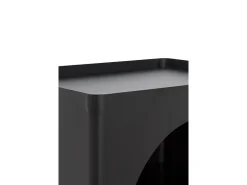 Mesa auxiliar metalica negra