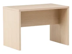 Mesa auxiliar modular Juni Blanco Escandinavo 2 Patas