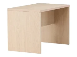 Mesa auxiliar modular Juni Blanco Escandinavo 2 Patas