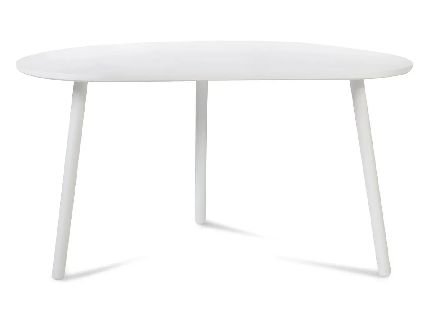 Mesa auxiliar 84x43,5x50 cm blanca
