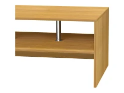 Mesa auxiliar y mesa de centro Maliso Blanco AL. 42 x AN. 90 x P. 60 cm