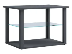 Mesa auxiliar y mesa de centro Wanilo Blanco AL. 45 x AN. 65 x P. 45 cm