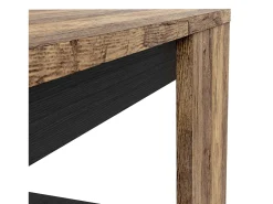 Mesa Centro Mónaco Roble Saloon Negro 42x80 cm