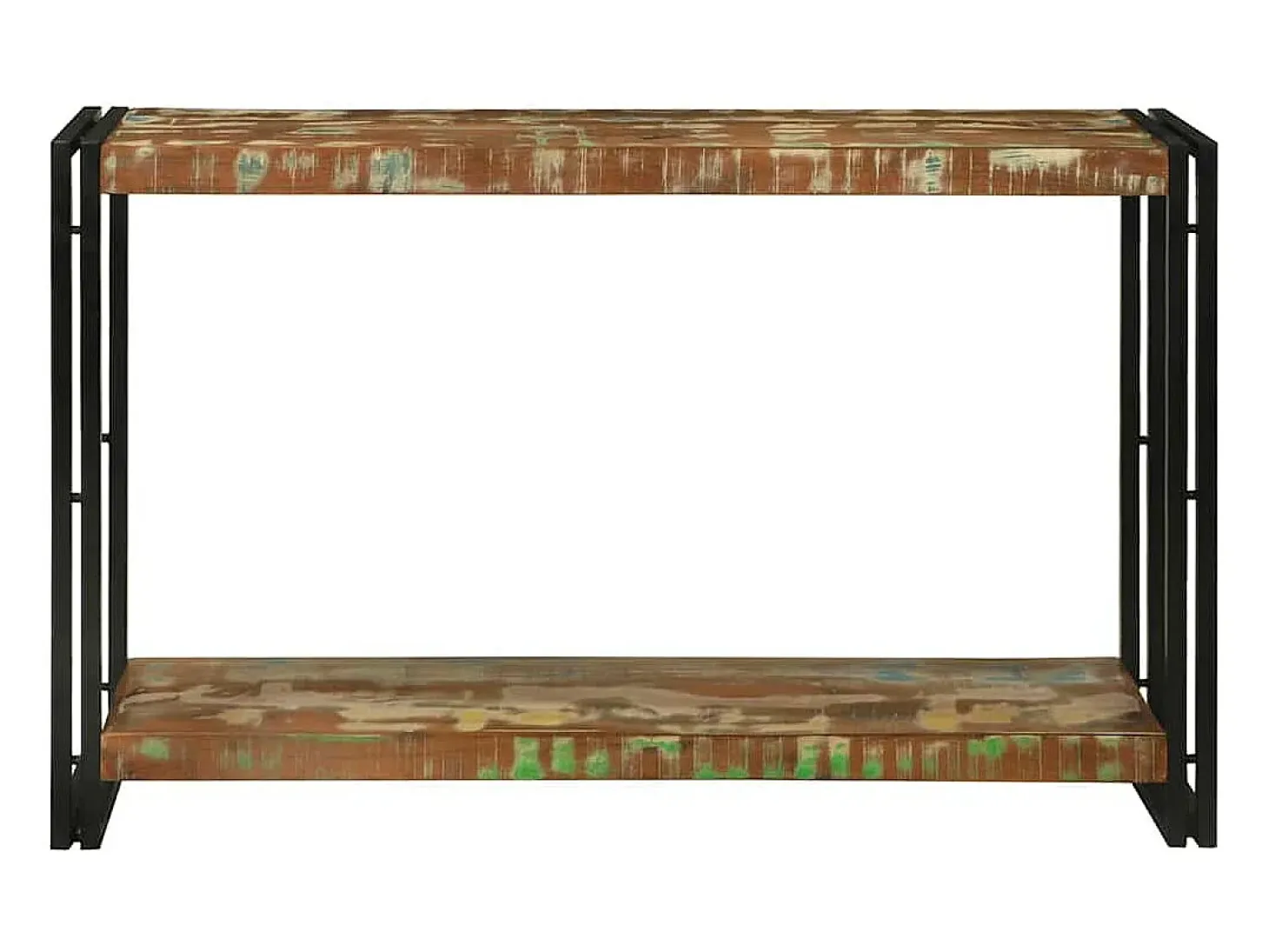 Mesa Consola 120 x 33 x 75 cm madera maciza reciclada