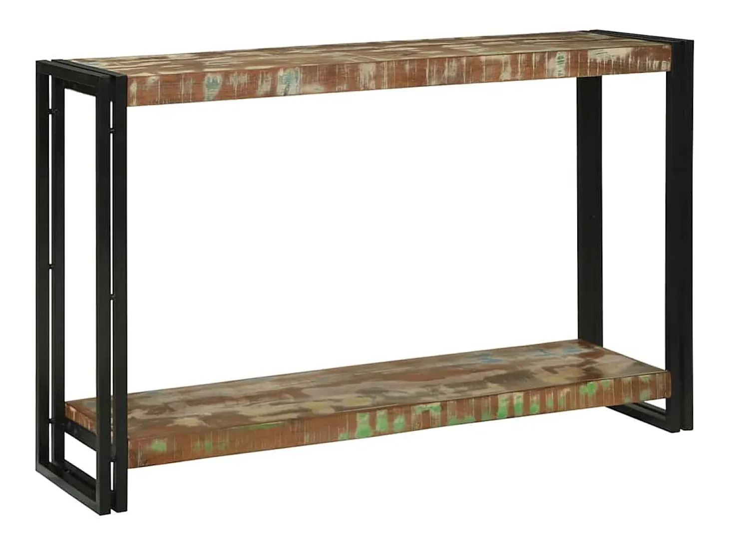 Mesa Consola 120 x 33 x 75 cm madera maciza reciclada