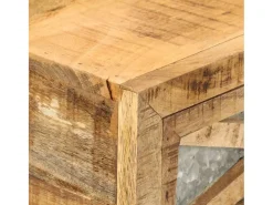 Mesa consola 110 x 30 x 76 cm Madera maciza de mango
