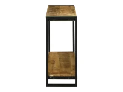 Mesa Consola 120 x 33 x 75 cm Madera maciza de mango rugosa