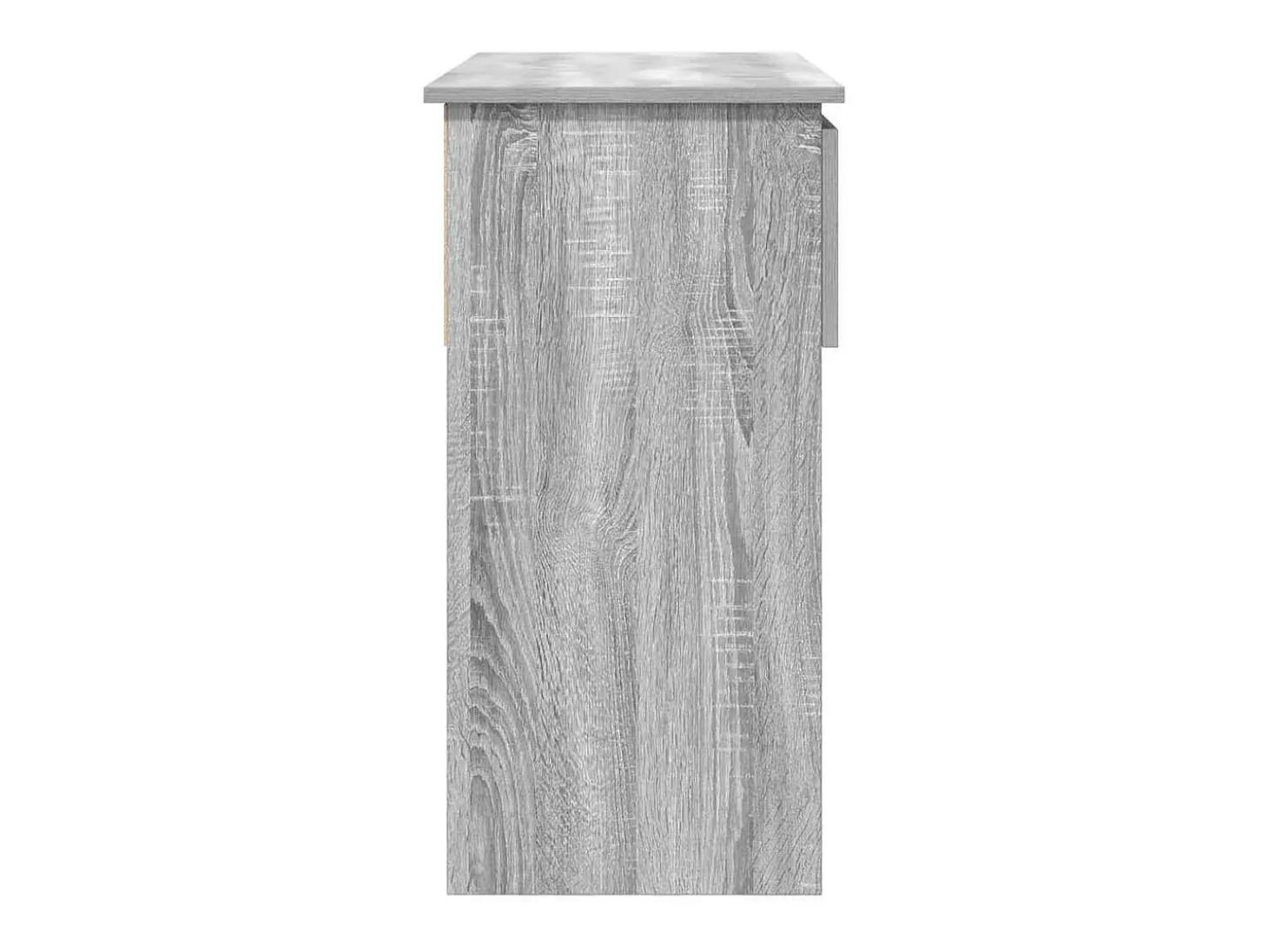 Mesa consola con cajones Sonoma gris 85,5x38,5x74,5 cm