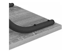 Mesa Consola con estante Gris sonoma 101 x 35 x 80.5 cm