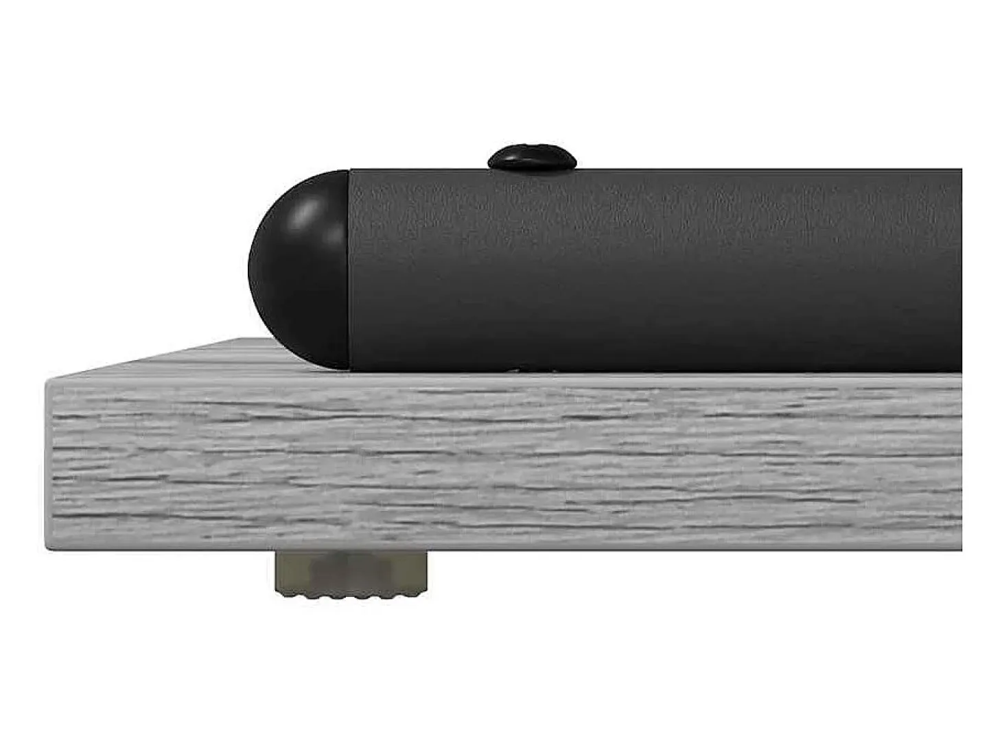 Mesa Consola con estante Gris sonoma 101 x 35 x 80.5 cm