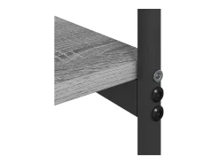 Mesa Consola con estante Gris sonoma 101 x 35 x 80.5 cm