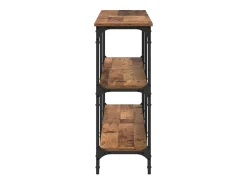 Mesa Consola con estante Madera Vieja 200 x 29 x 75 cm